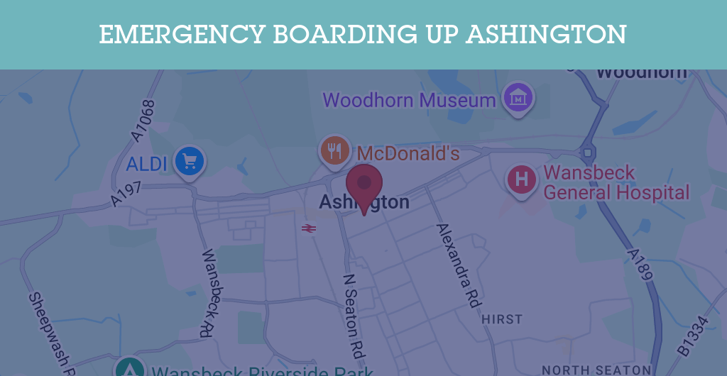 Emergency Boarding Up Services in Ashington - RH postcode