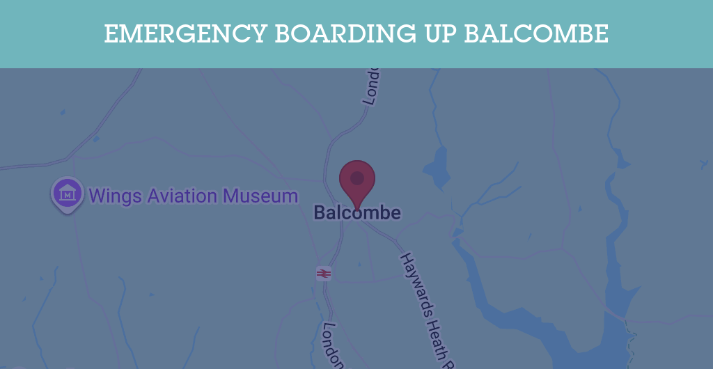 Emergency Boarding Up Services in Balcombe - RH postcode