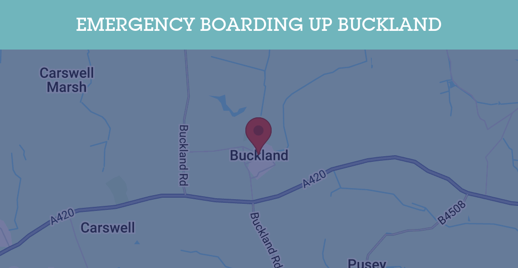 Emergency Boarding Up Services in Buckland - RH postcode