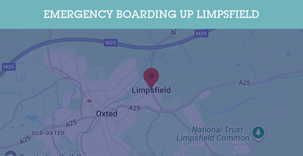Emergency Boarding Up Services in Limpsfield - RH postcode
