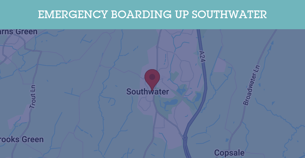 Emergency Boarding Up Services in Southwater - RH postcode