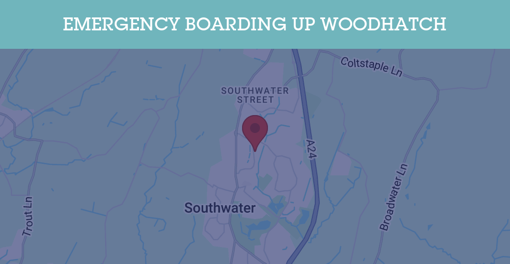 Emergency Boarding Up Services in Woodhatch - RH postcode